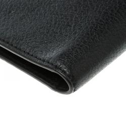 Pre Owned محفظة جيفنشي كونتيننتال باندورا جلد سوداء