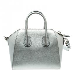 مملوكة مسبقًا حقيبة جيفنشي انتيغونا صغيرة جلد سوداء