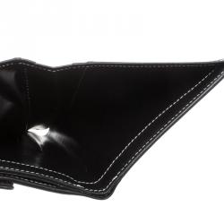 Pre Owned محفظة جيفنشي كانفاس بيج/أسود مضغوطة