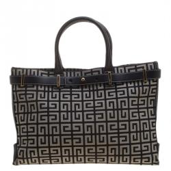 Givenchy Grey Canvas Tote