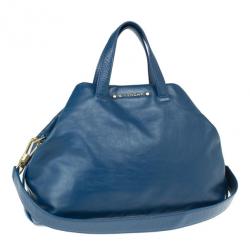 مملوكة مسبقًا Givenchy Blue Leather Medium Bugatti Bag