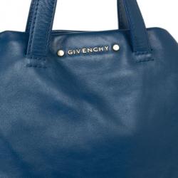 مملوكة مسبقًا Givenchy Blue Leather Medium Bugatti Bag