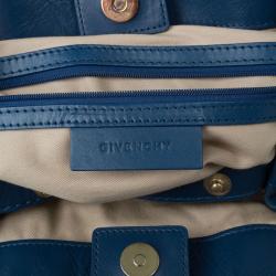 مملوكة مسبقًا Givenchy Blue Leather Medium Bugatti Bag