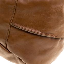 Pre Owned Givenchy Brown Leather Hobo