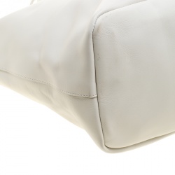 مملو كة مسبقًا Givenchy Off White Leather Large Antigona Shopping Tote