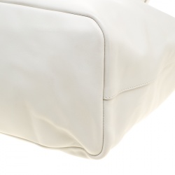 مملوكة مسبقًا Givenchy Off White Leather Large Antigona Shopping Tote