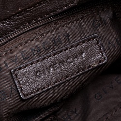 مملوكة مسبقًا Givenchy Brown Monogram Canvas and Leather Satchel