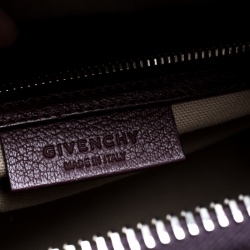 Pre Owned Givenchy Burgundy Leather Small Antigona Satchel