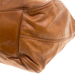 مملوكة مسبقًا حقيبة يد جيفنشي جلد بنية