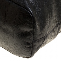 Pre Owned Givenchy Black Leather Hobo
