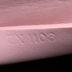 Pre Owned Givenchy Pink Leather Medium Shark Flap Clutch