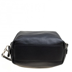 Givenchy Black Leather Small Nightingale Top Handle Bag