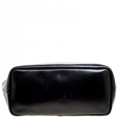 Pre Owned Givenchy Black Glazed Leather Large Antigona Shopping Tote