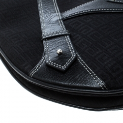 مملوكة مسبقًا Givenchy Black Signature Canvas and Leather Hobo