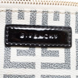 مملوكة مسبقًا حقيبة جيفنشي كانفاس مقوى شهير رمادية