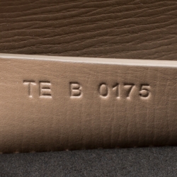 Pre Owned حقيبة كتف جيفنشي صندوق باندورا جلد بيج داكن صغيرة