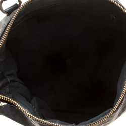 Givenchy Black Signature Nylon and Leather Top Handle Bag