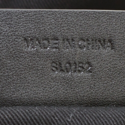 Givenchy Grey/Black Signature Canvas Top Handle Bag