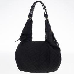 Pre Owned Givenchy Monogram Canvas Logo Hobo