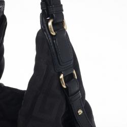 Pre Owned Givenchy Monogram Canvas Logo Hobo