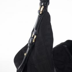 Pre Owned Givenchy Monogram Canvas Logo Hobo