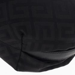 Pre Owned Givenchy Monogram Canvas Logo Hobo