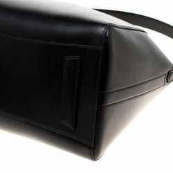 Givenchy Black Leather Antigona Top Handle Bag