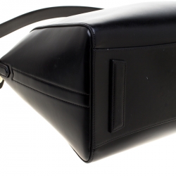 Givenchy Black Leather Antigona Top Handle Bag