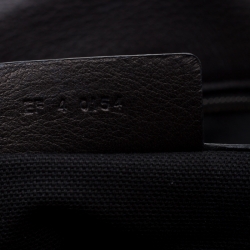 Givenchy Black Leather Pandora Flap Top Handle Bag
