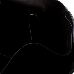 Givenchy Black Leather Pandora Flap Top Handle Bag