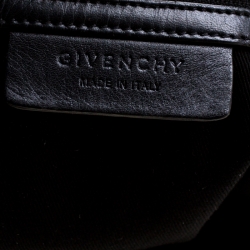 Pre Owned Givenchy Black Leather Antigona Top Handle Bag