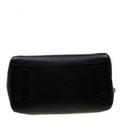 Pre Owned Givenchy Black Leather Antigona Top Handle Bag