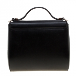 Pre Owned حقيبة كروس جيفنشي باندورا بوكس ميني جلد سوداء
