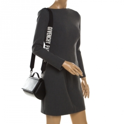 Pre Owned حقيبة كروس جيفنشي باندورا بوكس ميني جلد سوداء