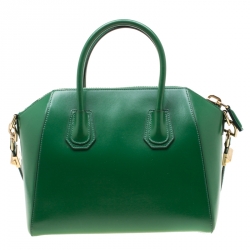 Pre Owned حقيبة جيفنشي أنتيغونا صغيرة جلد وردي داكنة