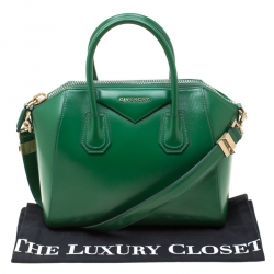 Pre Owned حقيبة جيفنشي أنتيغونا صغيرة جلد وردي داكنة