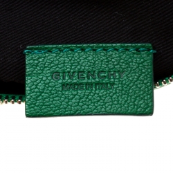 Pre Owned حقيبة صغيرة جيفنشي حمالة معصم باندورا جلد خضراء