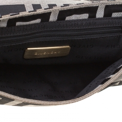 مملوكة مسبقًا Givenchy Black Canvas and Leather Shoulder Bag