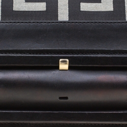 مملوكة مسبقًا Givenchy Black Canvas and Leather Shoulder Bag