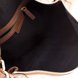 Pre Owned Givenchy Brown Leather Hobo