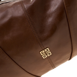 Pre Owned Givenchy Brown Leather Hobo