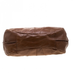 Pre Owned Givenchy Brown Leather Hobo