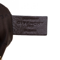 Pre Owned حقيبة جيفنشي جلد وكانفاس مونوغرامية