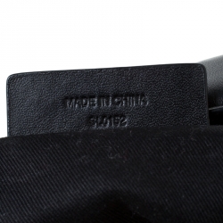 Pre Owned Givenchy Black Monogram Canvas and Leather Hobo