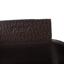 Pre Owned حقيبة كلتش جيفنشي أنتيغونا أنفيلوب جلد بنية متوسطة