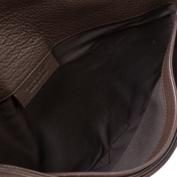 Pre Owned حقيبة كلتش جيفنشي أنتيغونا أنفيلوب جلد بنية متوسطة