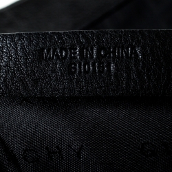 Pre Owned Givenchy Black Monogram Canvas and Leather Tote