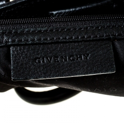 Pre Owned Givenchy Black Monogram Canvas and Leather Tote