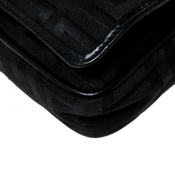 مملوكة مسبقًا Givenchy Monogram Canvas Flap Clutch Bag