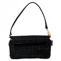 مملوكة مسبقًا Givenchy Monogram Canvas Flap Clutch Bag
